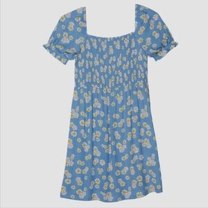 New Roxy Girl's Allure Daisy Dots Walking in The Wind Dress